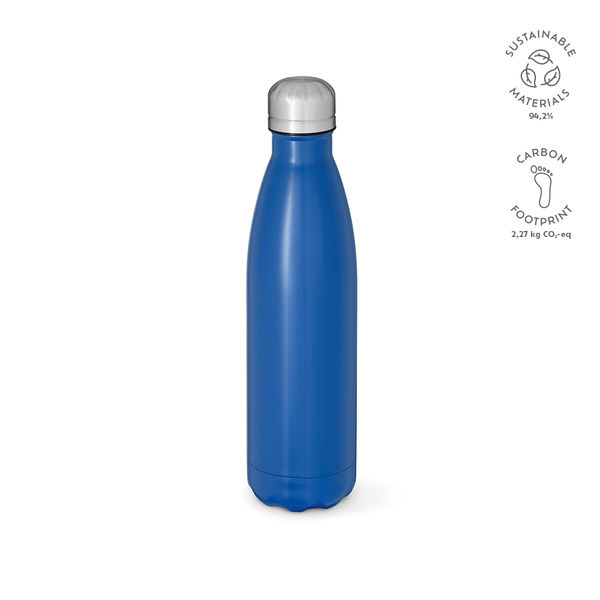 Bouteille acier inoxydable 1100 ml publicitaire | Mississippi Bleu royal