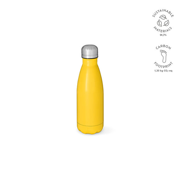 Bouteille acier inoxydable 430 ml publicitaire | Mississippi Jaune foncé