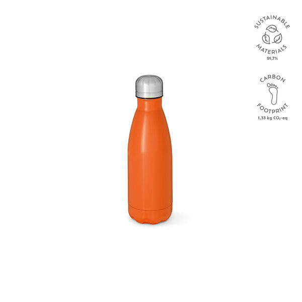 Bouteille acier inoxydable 430 ml publicitaire | Mississippi Orange