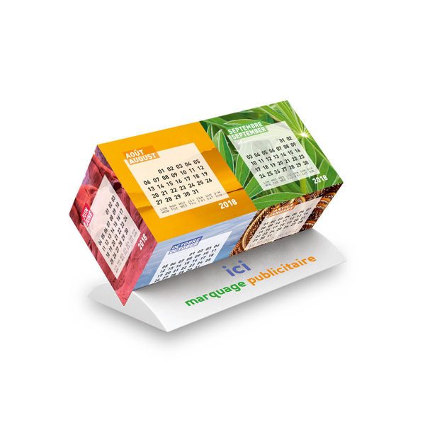 calendriers cubes duo