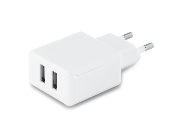 Chargeur USB personnalisé Blanc