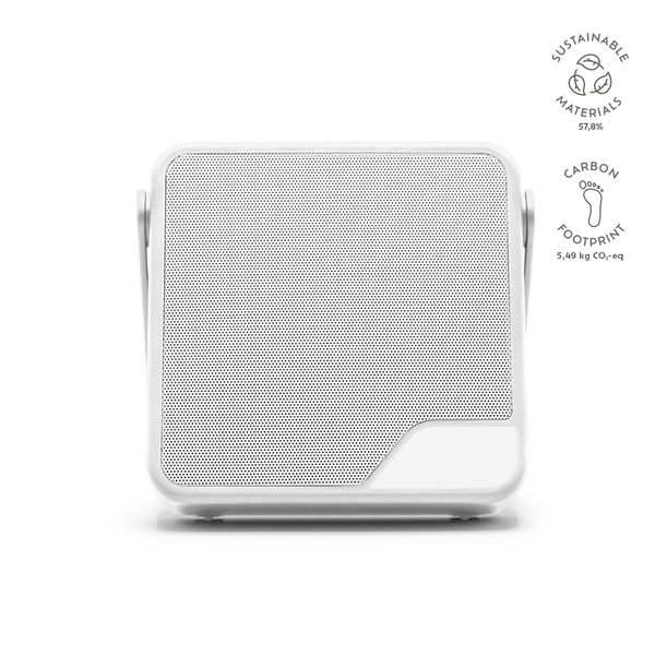 Enceinte étanche IPX 7 publicitaire | Dipster Blanc