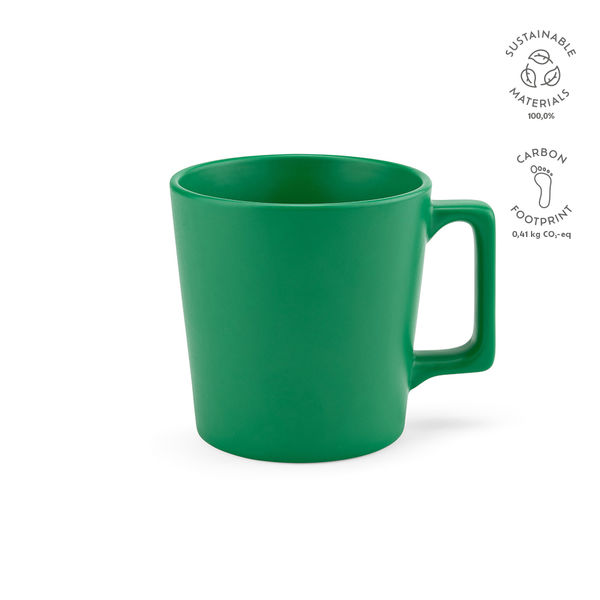 Mug céramique fintion mate 360 ml publicitaire | Thames Vert