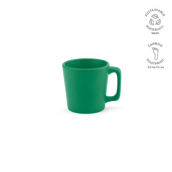 Mug céramique fintion mate 75 ml publicitaire | Thames Vert