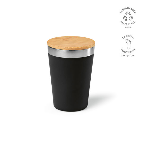 Mug de voyage 300 ml publicitaire | Don Noir