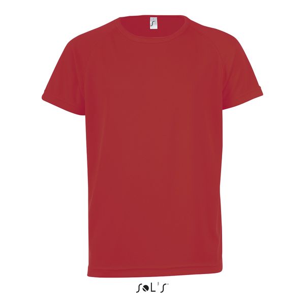 T-shirt de sport personnalisable | Sporty Kids Rouge