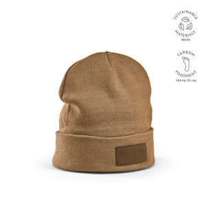 Bonnet en laine et rPET publicitaire | Cobain Camel