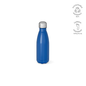 Bouteille acier inoxydable 430 ml publicitaire | Mississippi Bleu royal