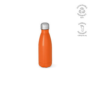 Bouteille acier inoxydable 430 ml publicitaire | Mississippi Orange