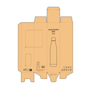 Bouteille acier inoxydable 810 ml publicitaire | Mississippi 2