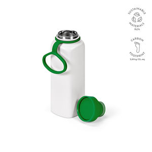 Bouteille en acier inoxydable recyclé 820 ml publicitaire | Ural Vert