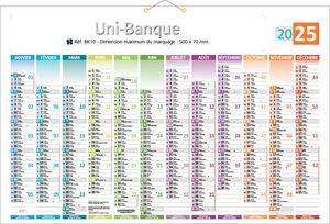 calendrier grand format