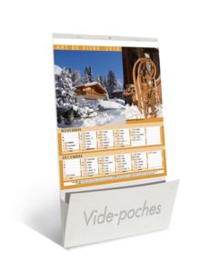 calendrier vide poches 5