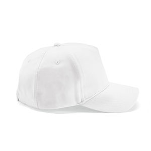 Casquette en coton recyclé publicitaire | Hendrix Blanc