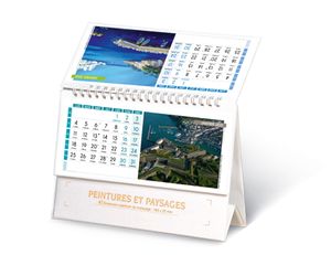 chevalet calendrier paysages et peintures