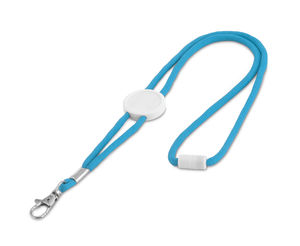 Lanyard pour entreprise Bleu clair