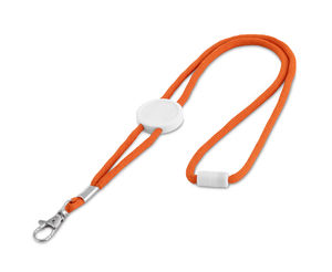 Lanyard pour entreprise Orange