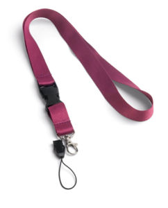 Lanyard publicitaire Violet