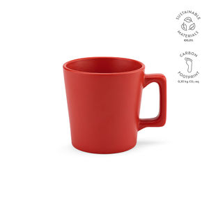 Mug céramique fintion mate 270 ml publicitaire | Thames Rouge