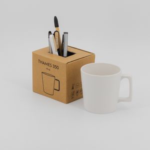 Mug céramique fintion mate 360 ml publicitaire | Thames 3