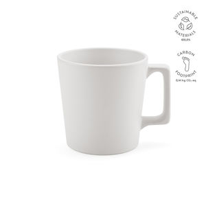 Mug céramique fintion mate 360 ml publicitaire | Thames Blanc