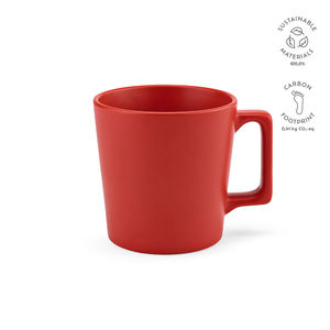 Mug céramique fintion mate 360 ml publicitaire | Thames Rouge