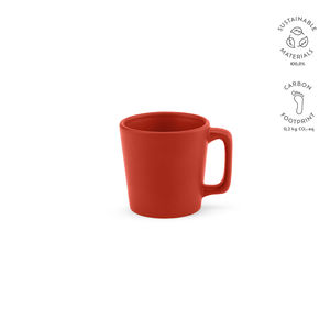 Mug céramique fintion mate 75 ml publicitaire | Thames Rouge