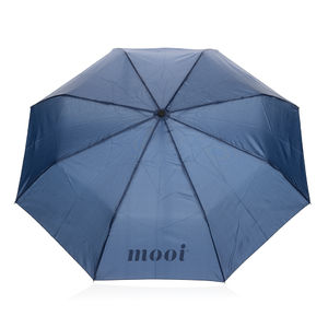 Parapluie avec mousqueton publicitaire|Yara Bleu marine