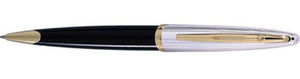 Stylo Waterman Bille Carene Deluxe Métallisé noir