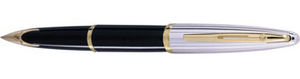 Stylo Waterman Plume Carene Deluxe Métallisé noir