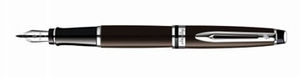 Stylo Waterman Plume Expert Acier Métallisé anthracite