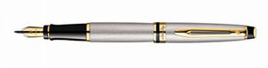 Stylo Waterman Plume Expert Acier Métallisé argent