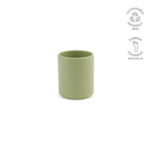 Tasse céramique sans anse 75 ml publicitaire | Tiber Vert paradis